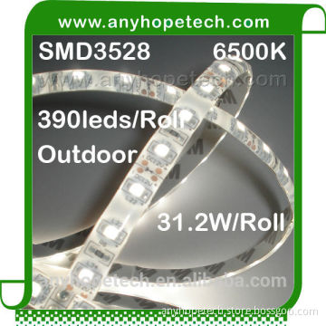 Hot fashion product outdoor 3528SMD 78leds per 5m 31.2W addressable white led strip